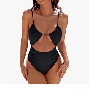 Black One-Piece Swimsuit NWT